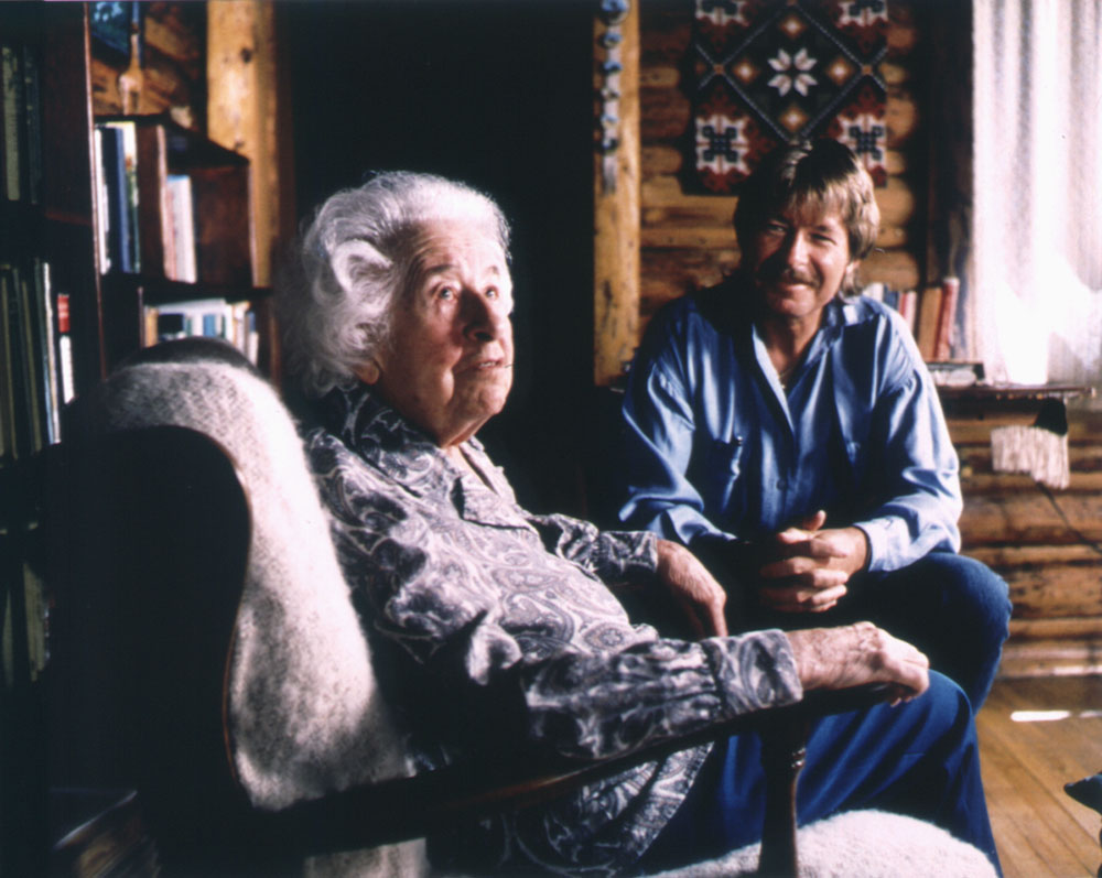 Mardy Murie with John Denver