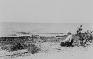 Theodore Roosevelt at Breton Island Bird Reservation (1915). Credit_ Library of Congress